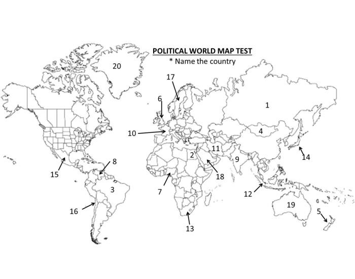 WG Political Map Test Game