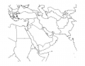 Middle East Physical map