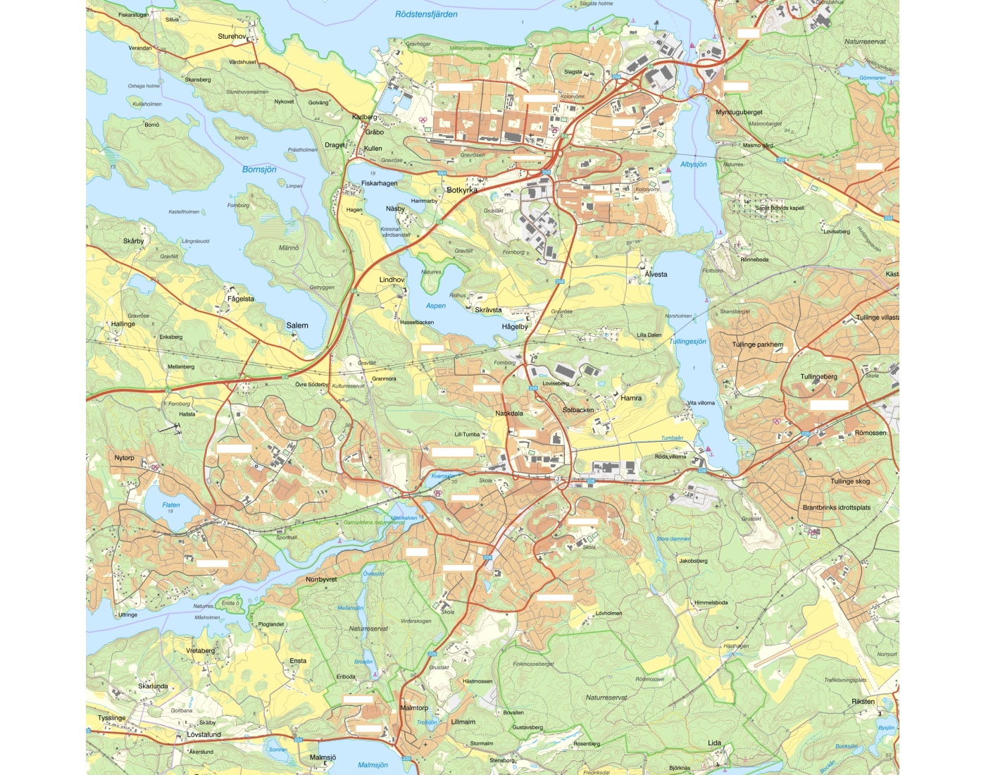 Boriken Map.pdf Botkyrka områden — Printable Worksheet