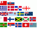 Flags with Crosses