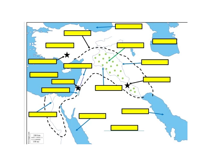 Fertile Crescent Map Quiz