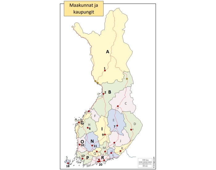 Suomen Maakunnat Quiz suomen-maakunnat-quiz