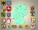 German States, Capitals and Coat of Arms
