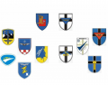 German Air Force - Emblems of the Command Level