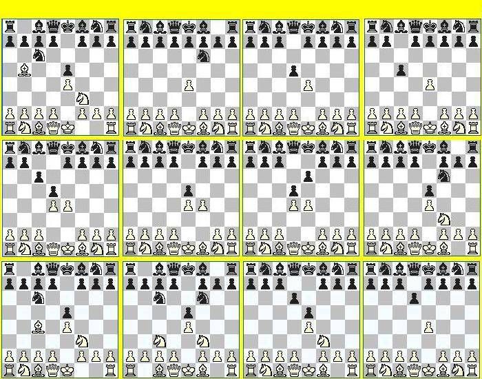 E4 In Chess Chess Openings 1.e4 Main Lines Quiz
