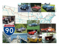 Cities and Cars on Interstate 90