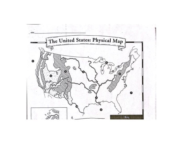 USA Physical Features Quiz