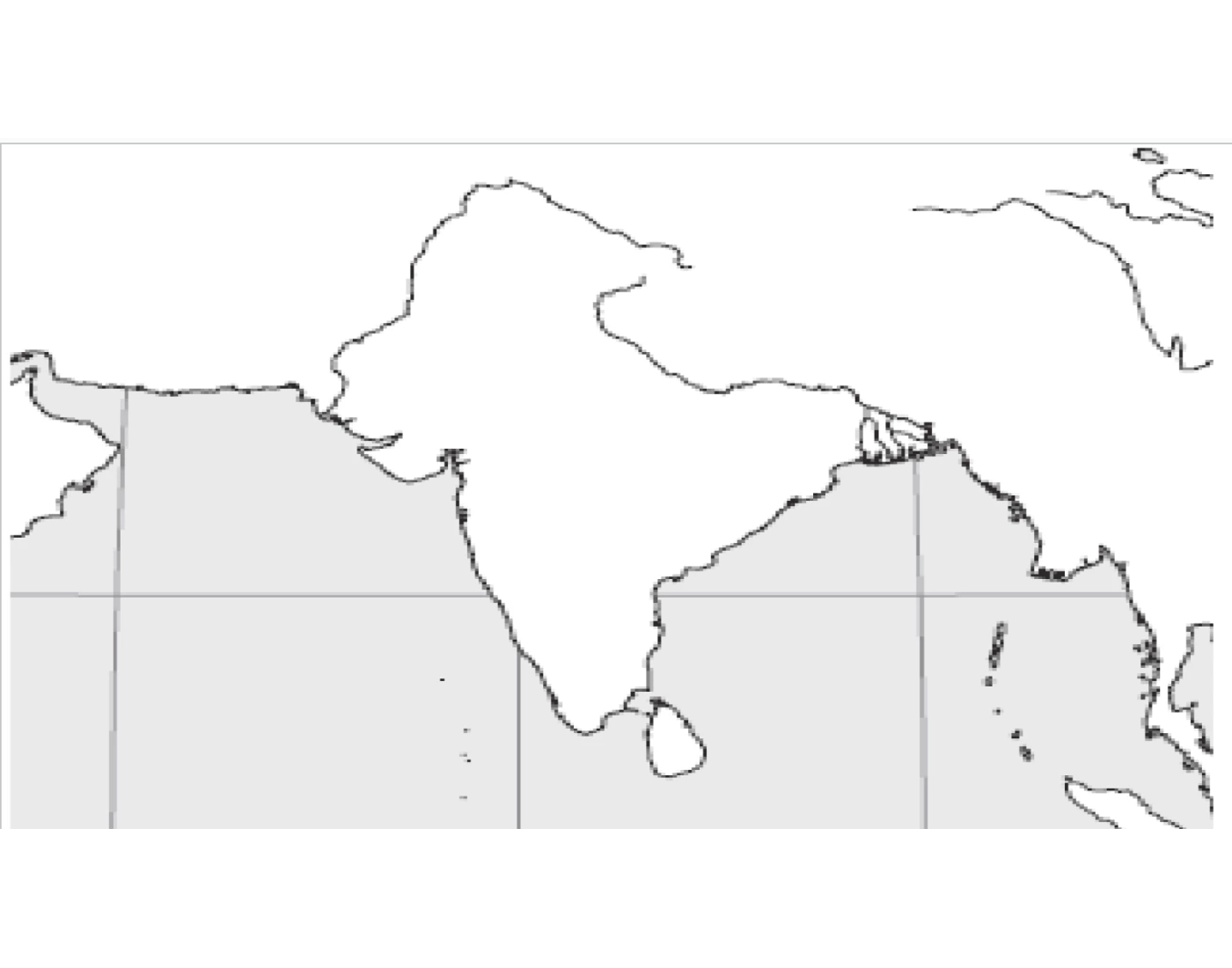 Ancient India Map Quiz