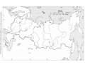 Russia & The Republics Physical Map