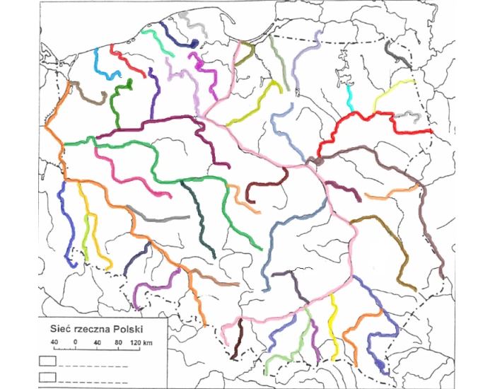 Mapa rzeki dla p.atocze Quiz