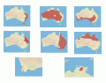 Wallaby and Kangaroo Distribution