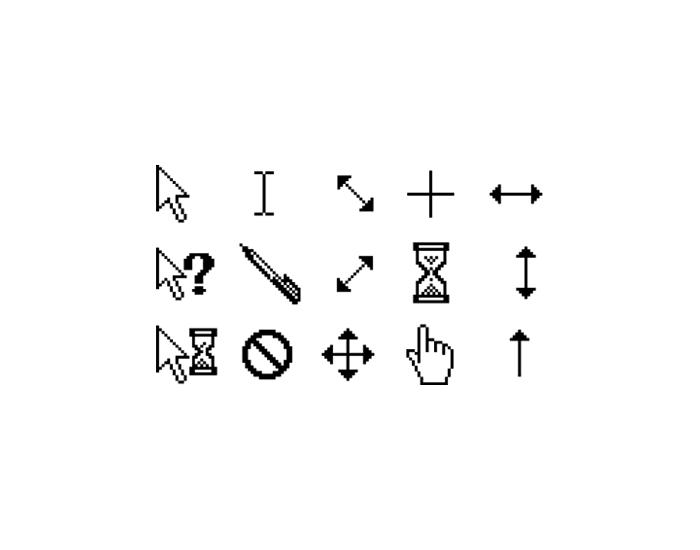 All Cursor Sign Names Do You Know the Names of Mouse Cursors ? Quiz