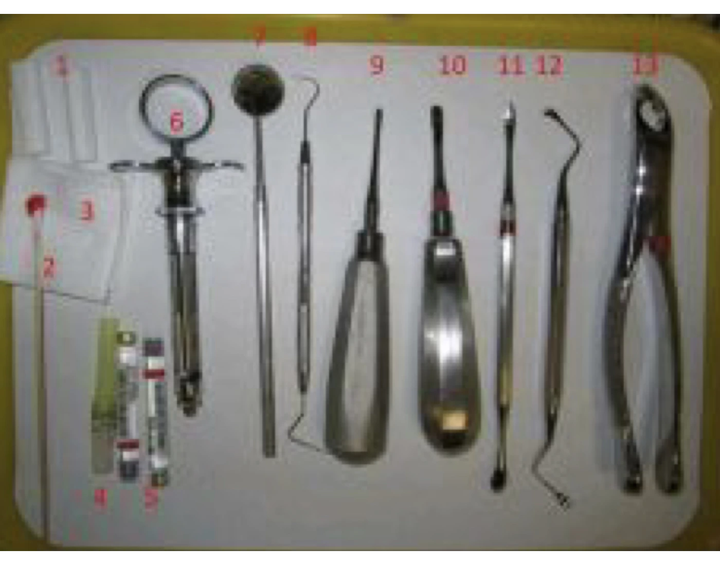 Tooth Ext tooth ext tools Quiz