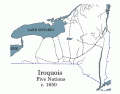 Five Nations of the Iroquois c. 1650