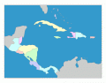 Countries of Central America (Shapes Game)