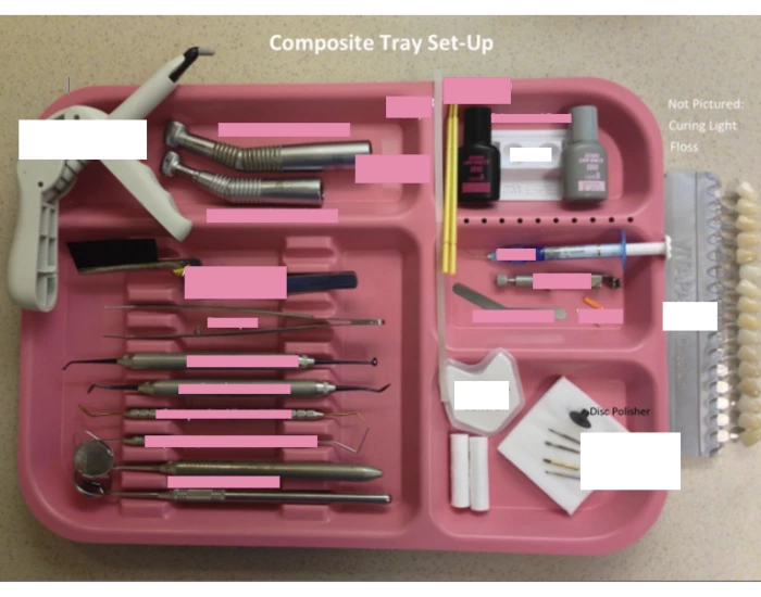 Basic Tray Setups Composite Tray Set-Up — Printable Worksheet