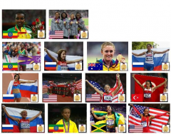 2012 Olympic Gold Medallists - Athletics - Part 2