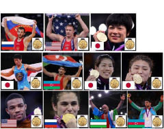 2012 Olympic Gold Medallists - Wrestling - Part 1