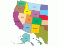The Capitals of the Western States I Labeling Interactive