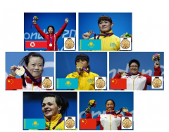 2012 Olympic Gold Medallists - Weightlifting - Part 2