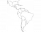 Central/South america map