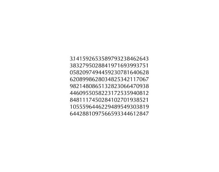 Pi Digits Paper DIGITS OF PI — Printable Worksheet