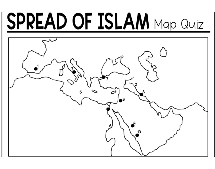 spread-of-islam-map-quiz