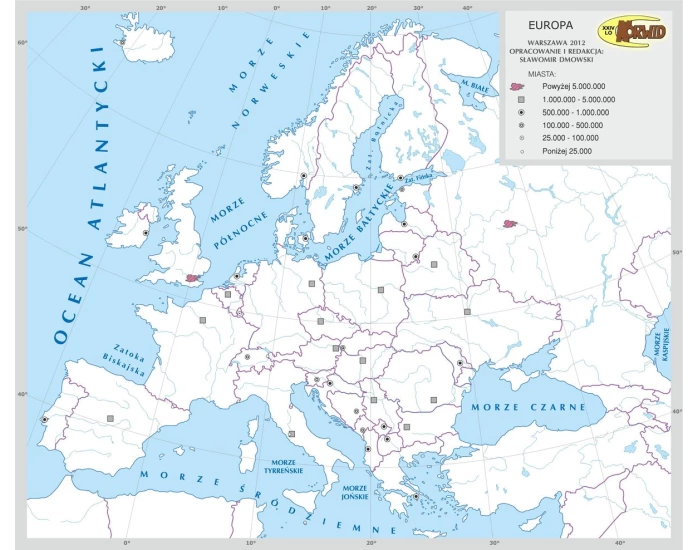 europa stolice kraje Quiz