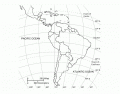 Latin America- Cities + Geographic Features