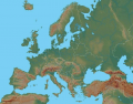 Európa domborzata/partvonala - haladó