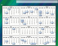 2013 U.S. Holiday Calendar (revised)