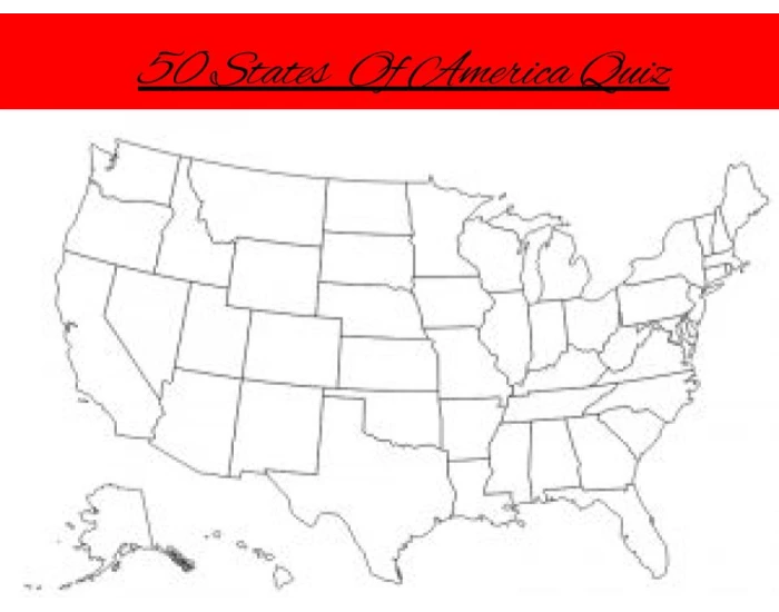 50 US states quiz