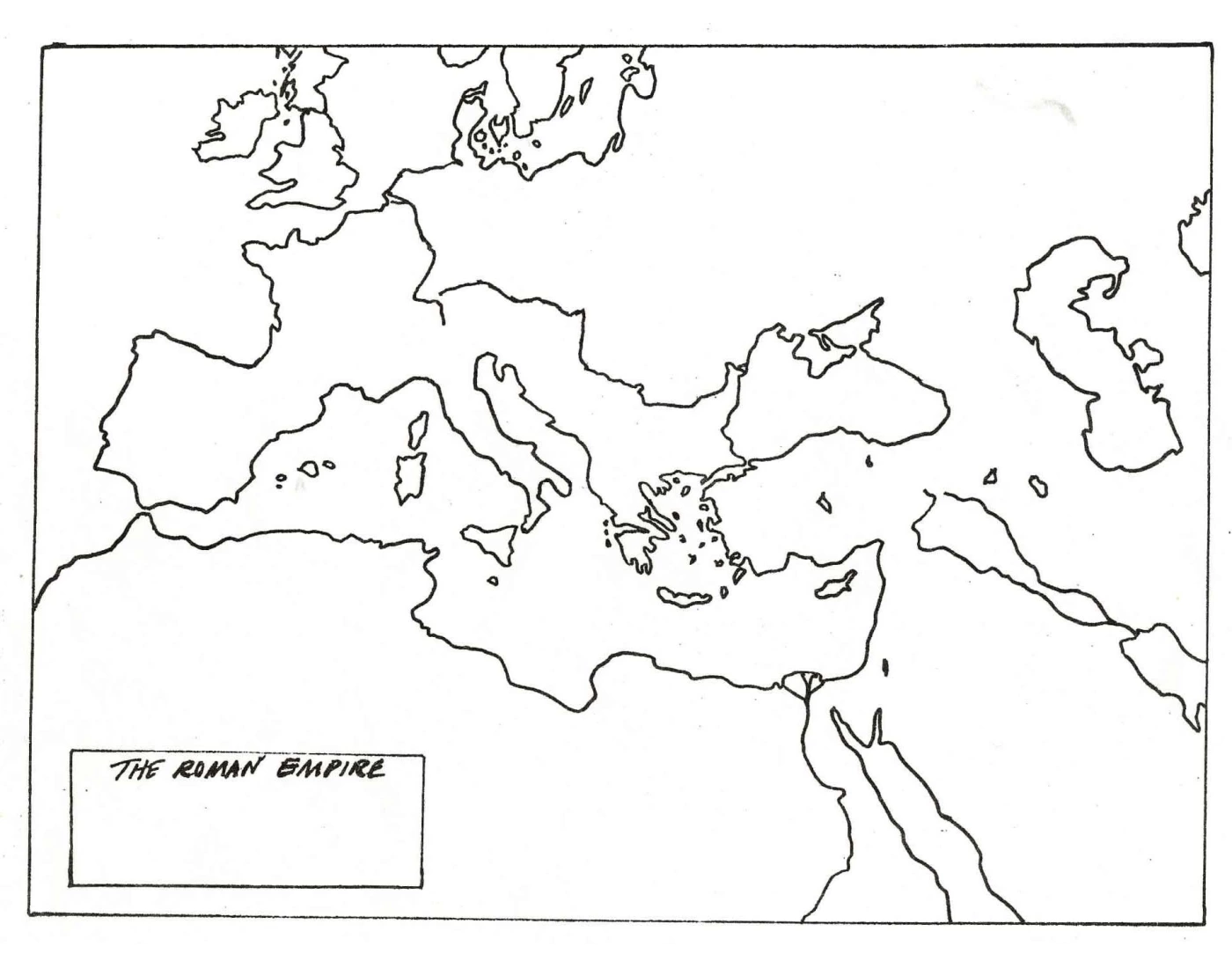 Mapa Starożytnego Rzymu Quiz
