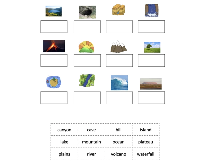 Landforms Quiz