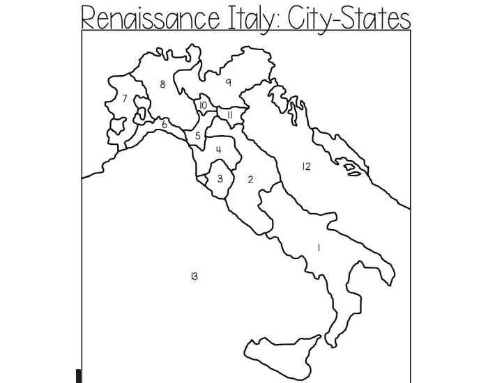 Interactive Renaissance Map Worksheet Renaissance Map Game