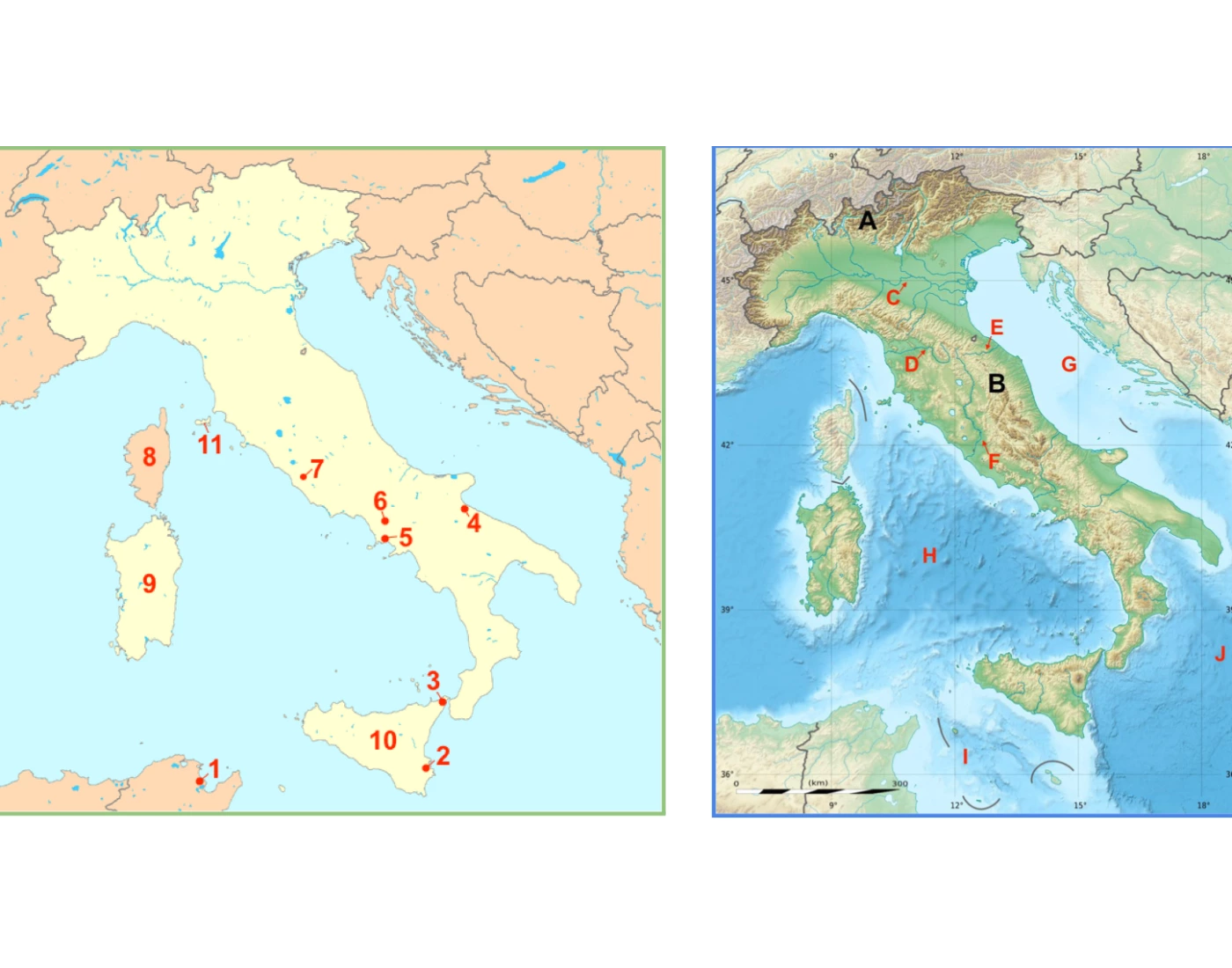 Physical Map Rome Rome Map political/physical Quiz