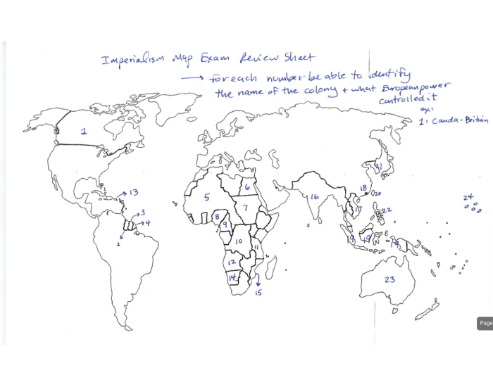 CH.6 AP World History Map TEST Quiz